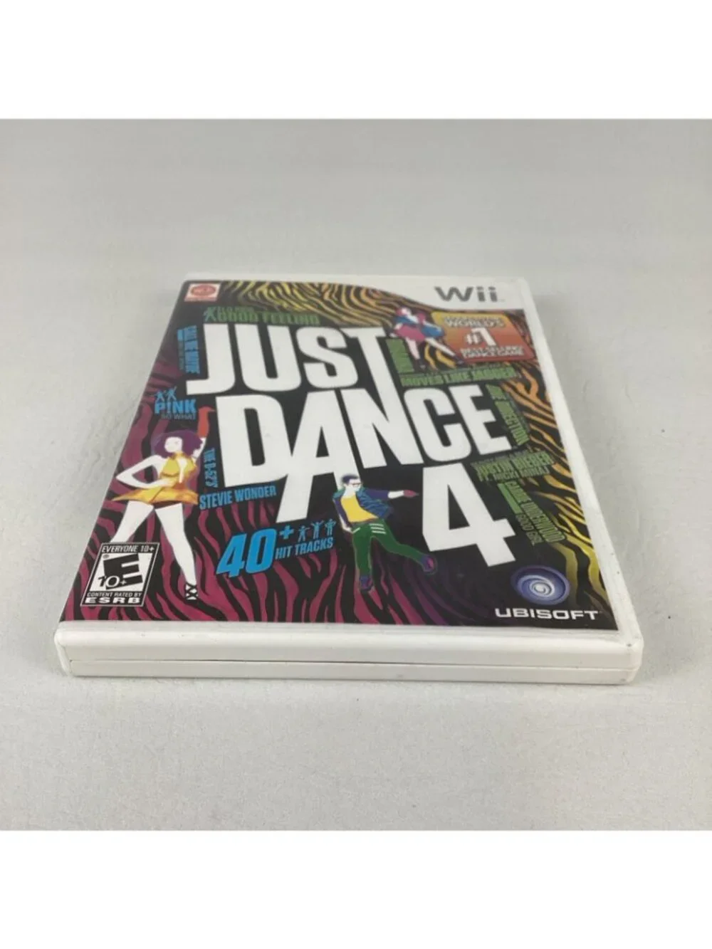 Nintendo Wii Video Game Just Dance 4 Ubisoft 2012 Battle Mode Workout Manual